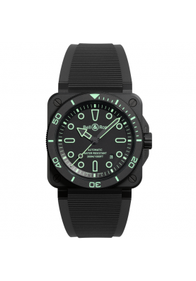 Bell & Ross BR-03 Diver Lum Outline 42 mm BR03A-D-OL-CE/SRB